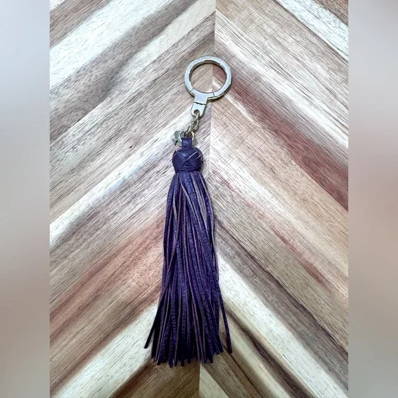 Kate Spade Tassel Keychain Bag Charm - Picture 1 of 2